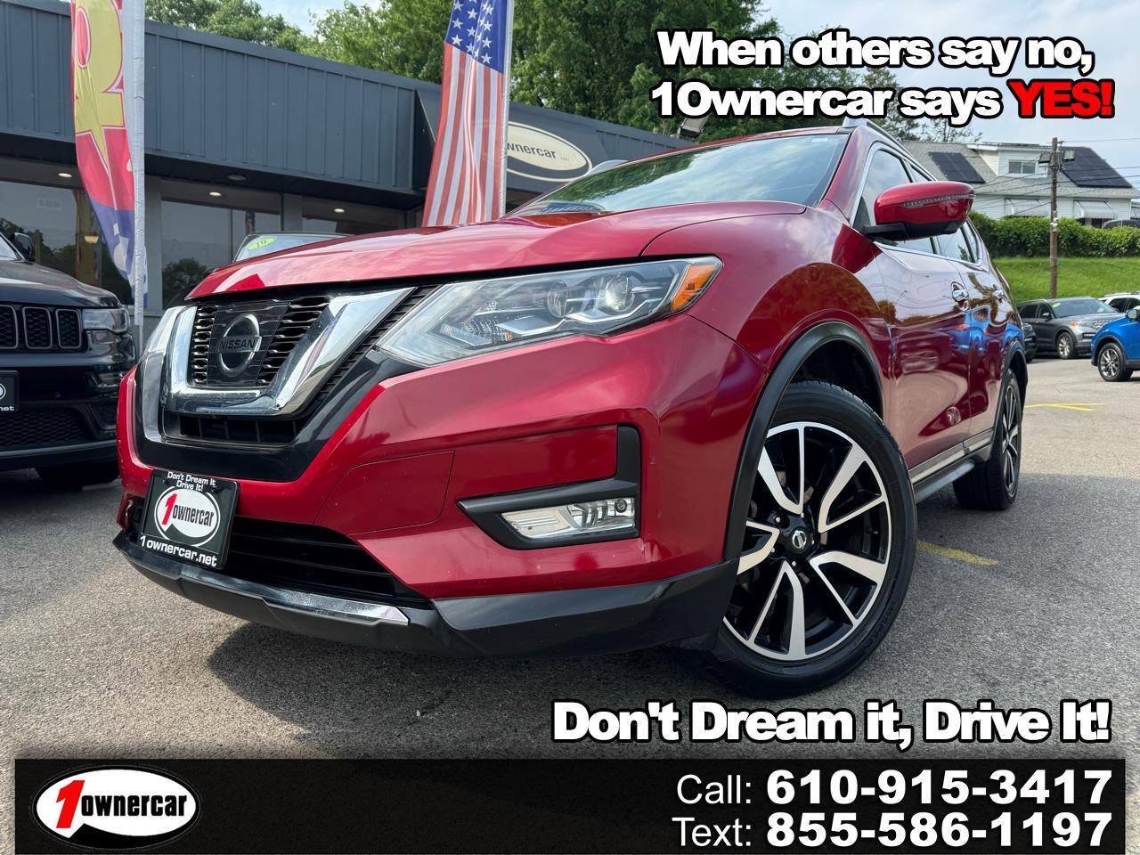 2017 Nissan Rogue SL — SUV — 47,439 mi — Clifton Heights, PA