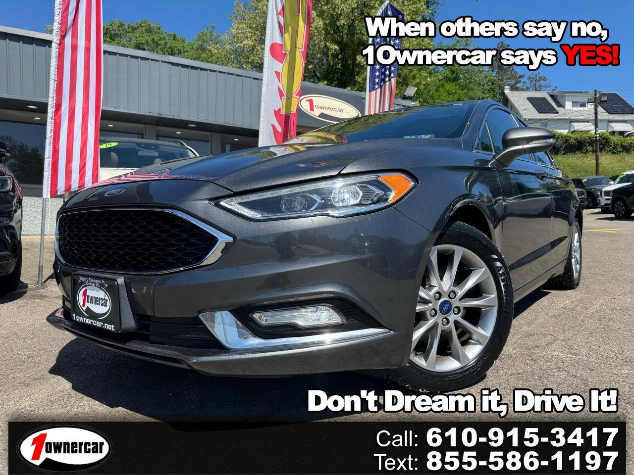 2017 Ford Fusion SE — Sedan — 107,479 mi — Clifton Heights, PA
