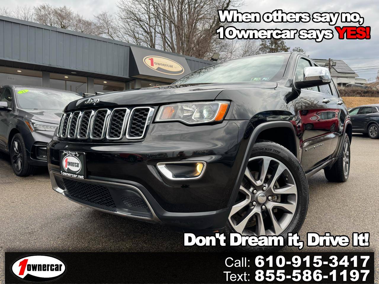2018 Jeep Grand Cherokee Limited — SUV — 69,388 mi — Clifton Heights, PA