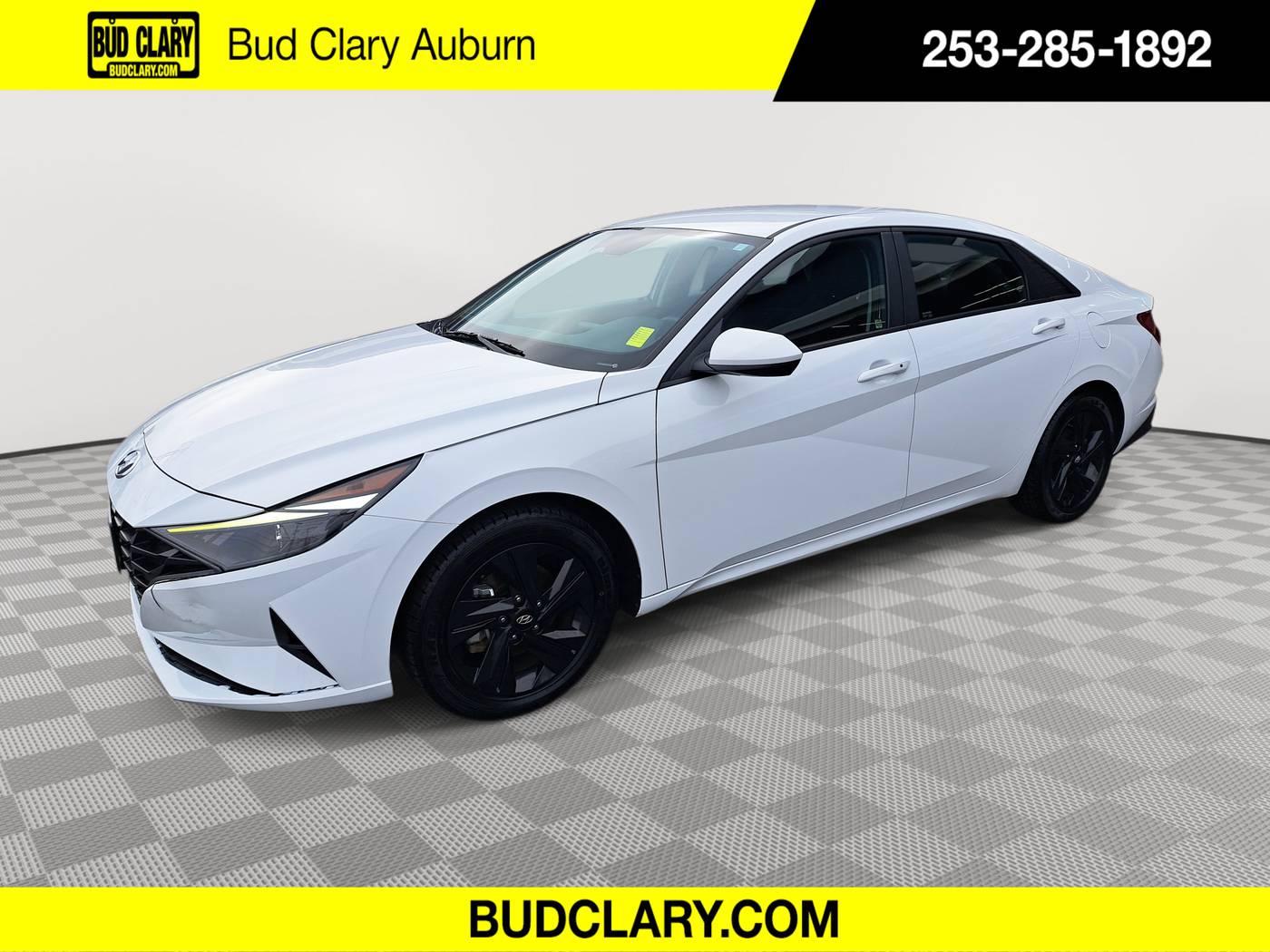 2023 Hyundai Elantra Hybrid Blue — Sedan — 98,685 mi — Auburn, WA