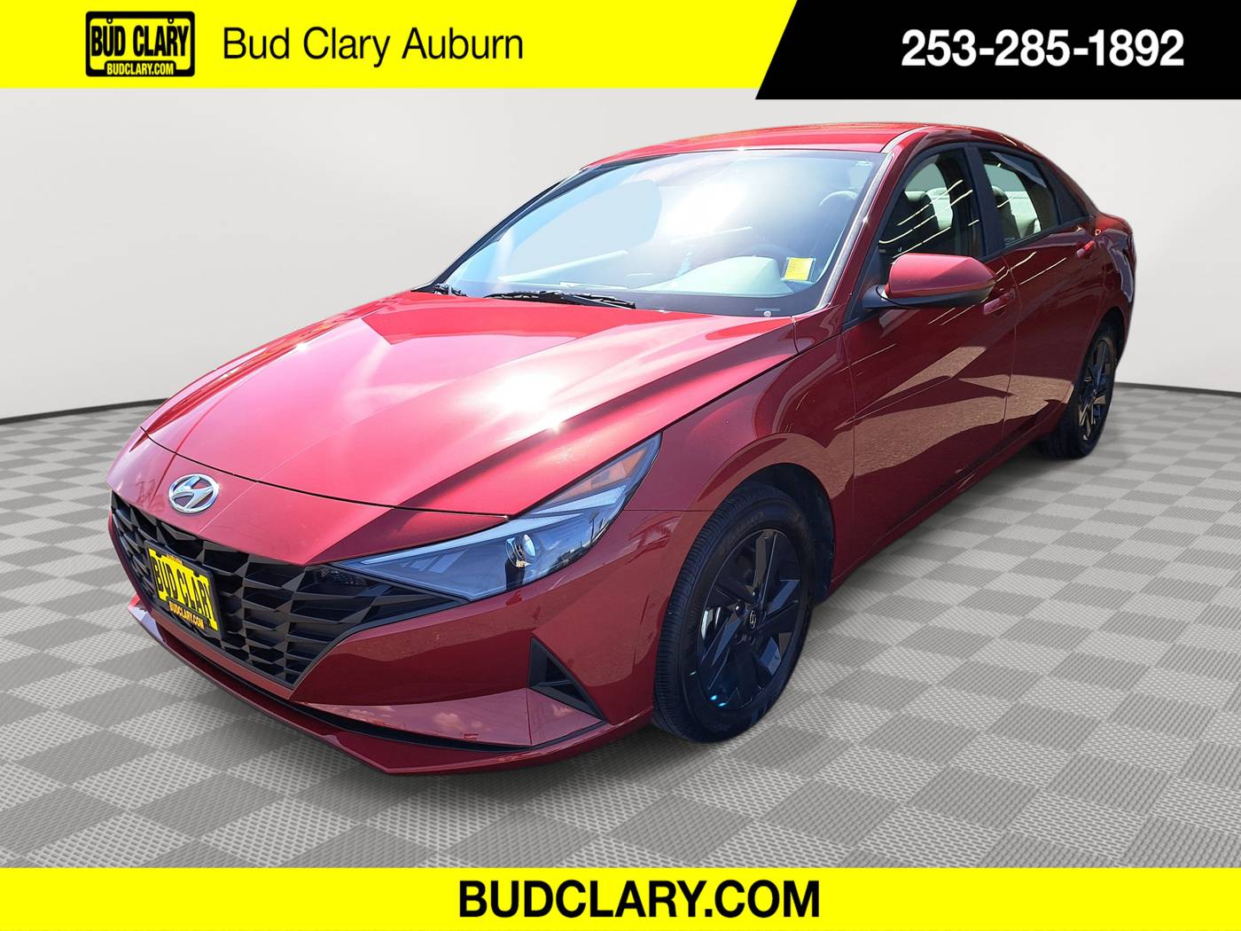 2023 Hyundai Elantra Hybrid Blue — Sedan — 12,088 mi — Auburn, WA