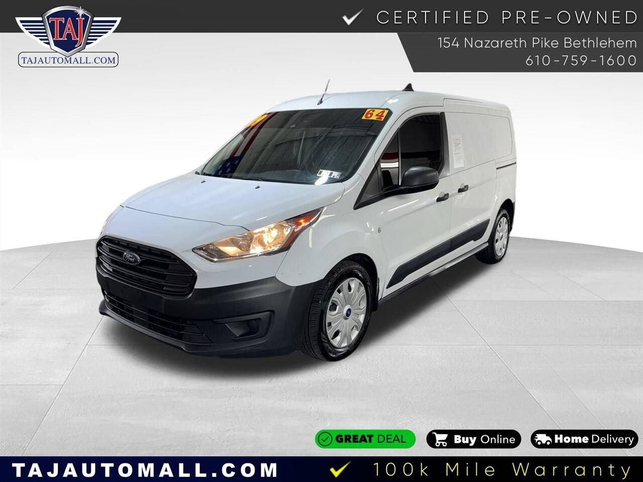 2019 Ford Transit Connect Van XL — Cargo Van — 63,517 mi — Bethlehem, PA