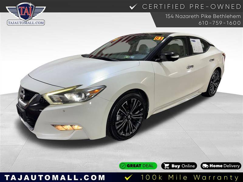 2016 Nissan Maxima Platinum — Sedan — 51,710 mi — Bethlehem, PA