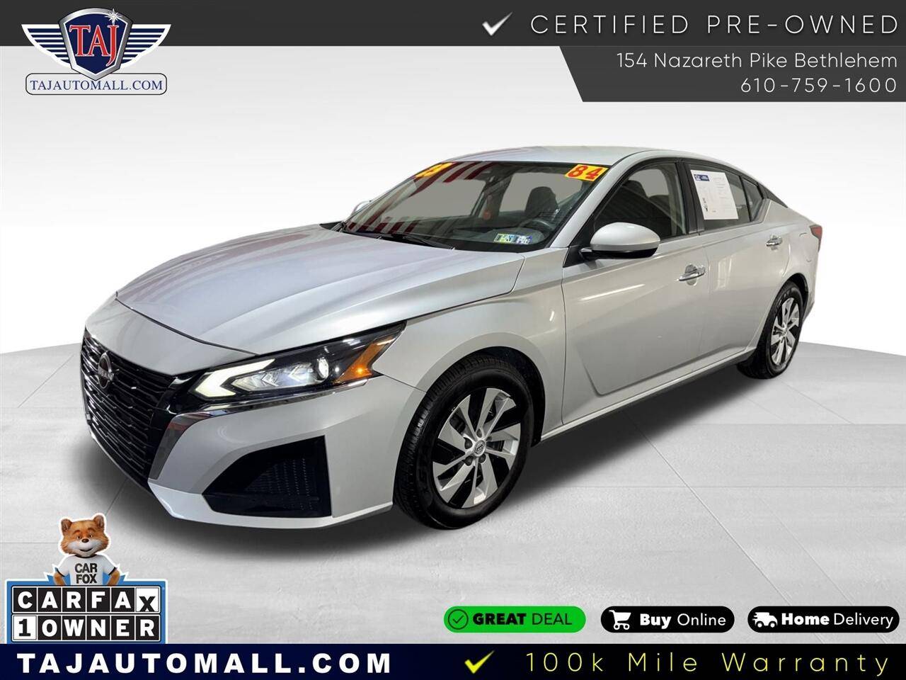 2023 Nissan Altima S — Sedan — 83,503 mi — Bethlehem, PA