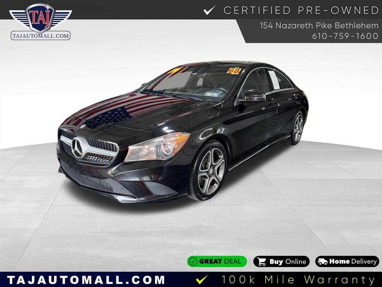 2014 Mercedes-Benz CLA CLA 250 — Sedan — 68,151 mi — Bethlehem, PA