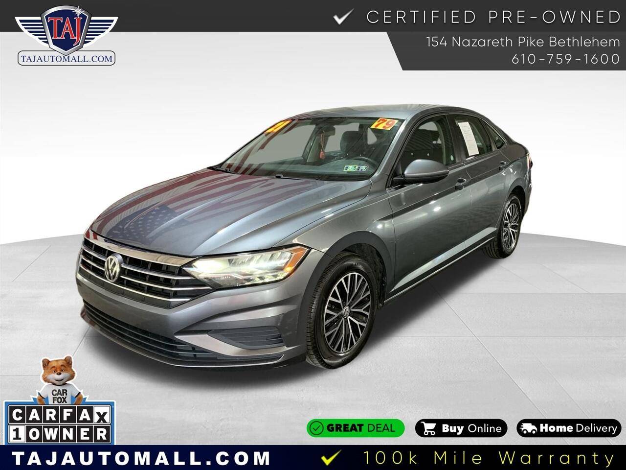 2021 Volkswagen Jetta S — Sedan — 79,317 mi — Bethlehem, PA