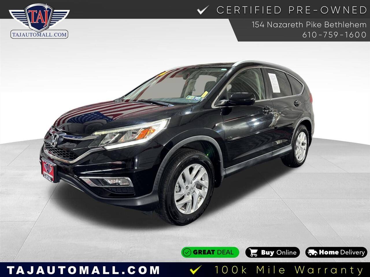 2016 Honda CR-V EX-L — SUV — 113,792 mi — Bethlehem, PA