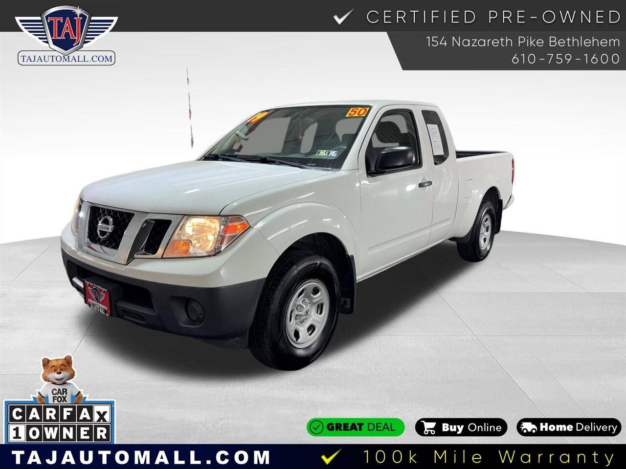 2019 Nissan Frontier S — Pickup Truck — 49,986 mi — Bethlehem, PA