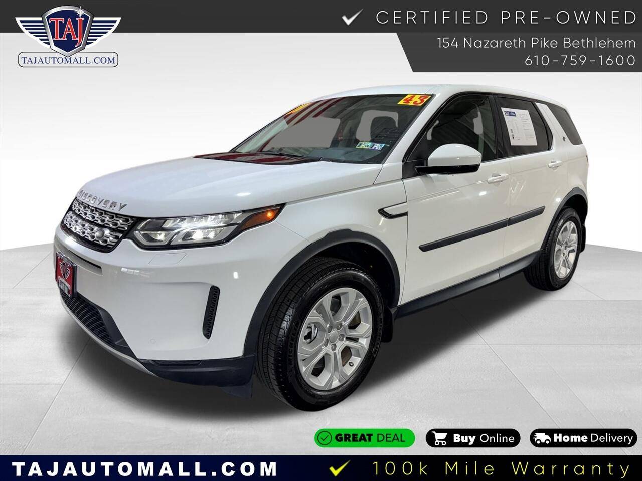 2020 Land Rover Discovery Sport S — SUV — 43,443 mi — Bethlehem, PA