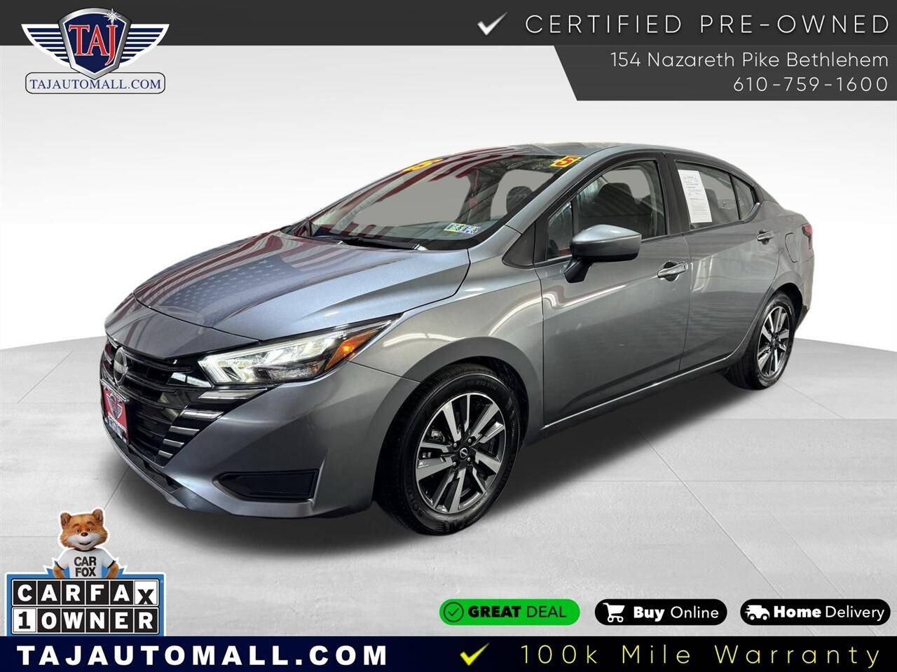 2025 Nissan Versa SV — Sedan — 5,087 mi — Bethlehem, PA
