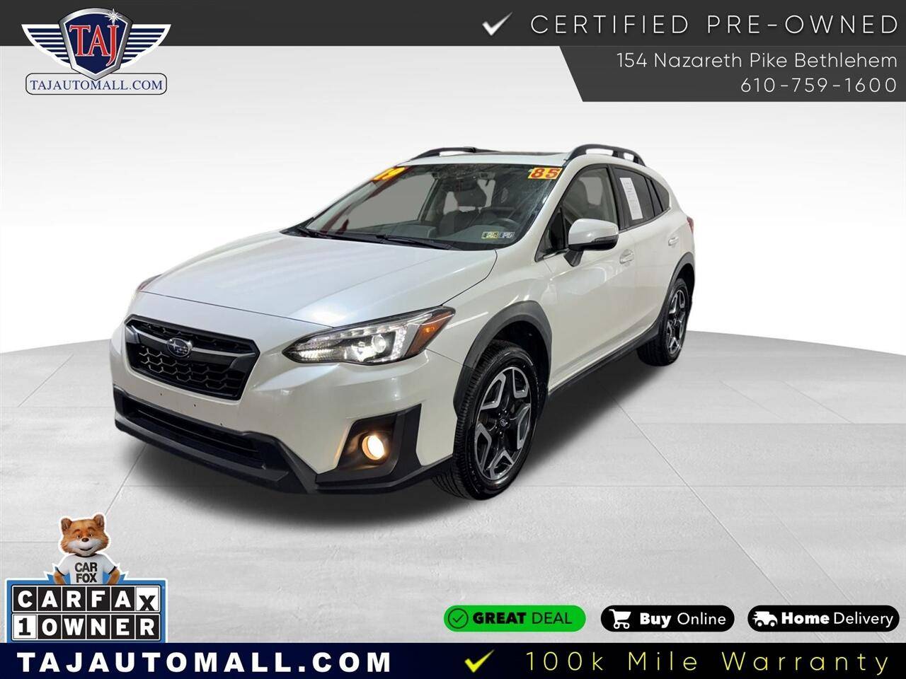 2019 Subaru Crosstrek Limited — SUV — 85,006 mi — Bethlehem, PA