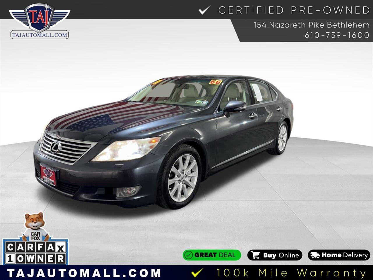 2011 Lexus LS LS 460 — Sedan — 66,061 mi — Bethlehem, PA