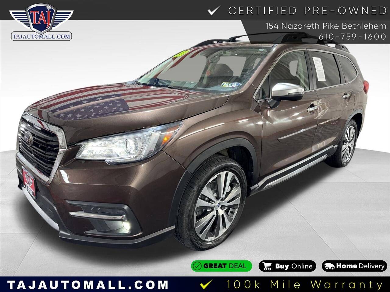 2020 Subaru Ascent Touring — SUV — 126,248 mi — Bethlehem, PA