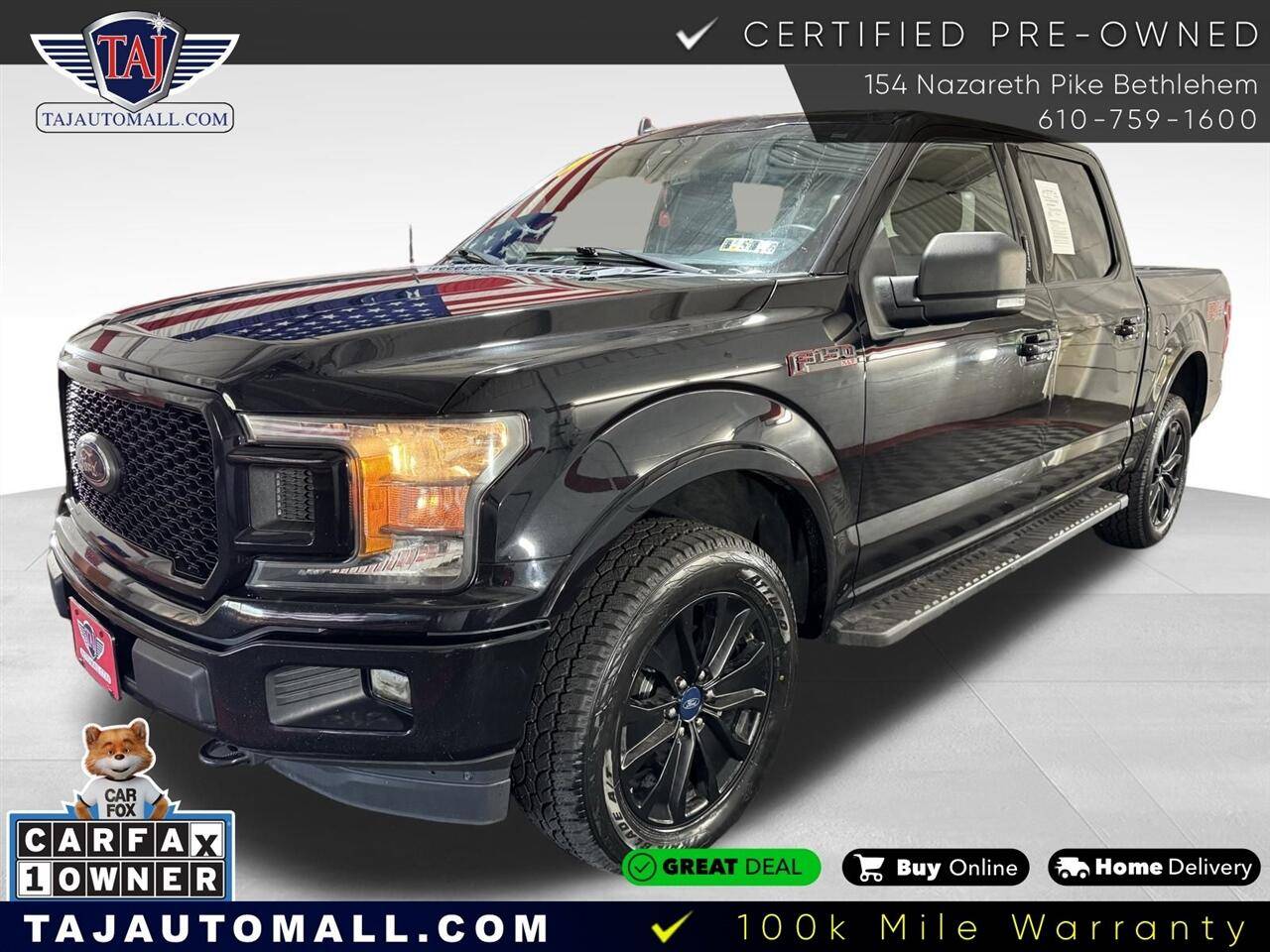 2019 Ford F-150 XLT — Pickup Truck — 100,997 mi — Bethlehem, PA