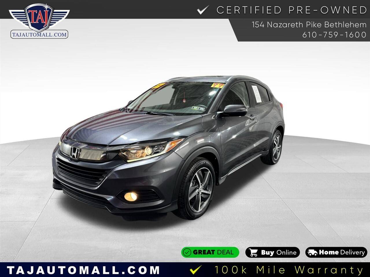 2022 Honda HR-V EX — SUV — 76,777 mi — Bethlehem, PA