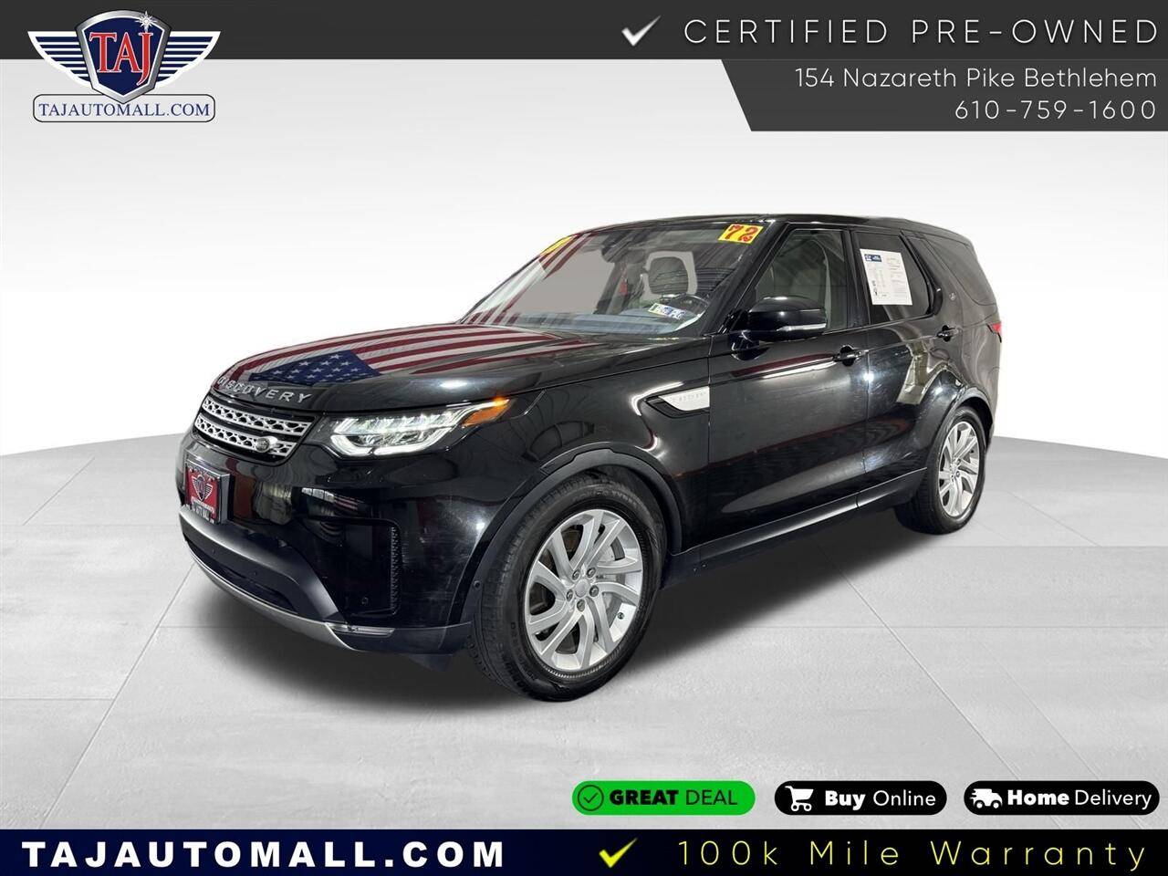 2018 Land Rover Discovery HSE — SUV — 71,978 mi — Bethlehem, PA