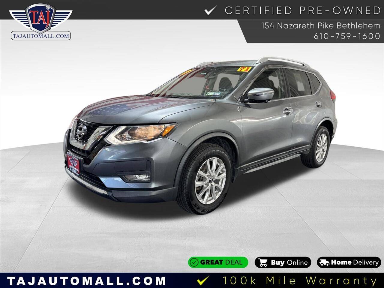 2017 Nissan Rogue SV — SUV — 71,866 mi — Bethlehem, PA