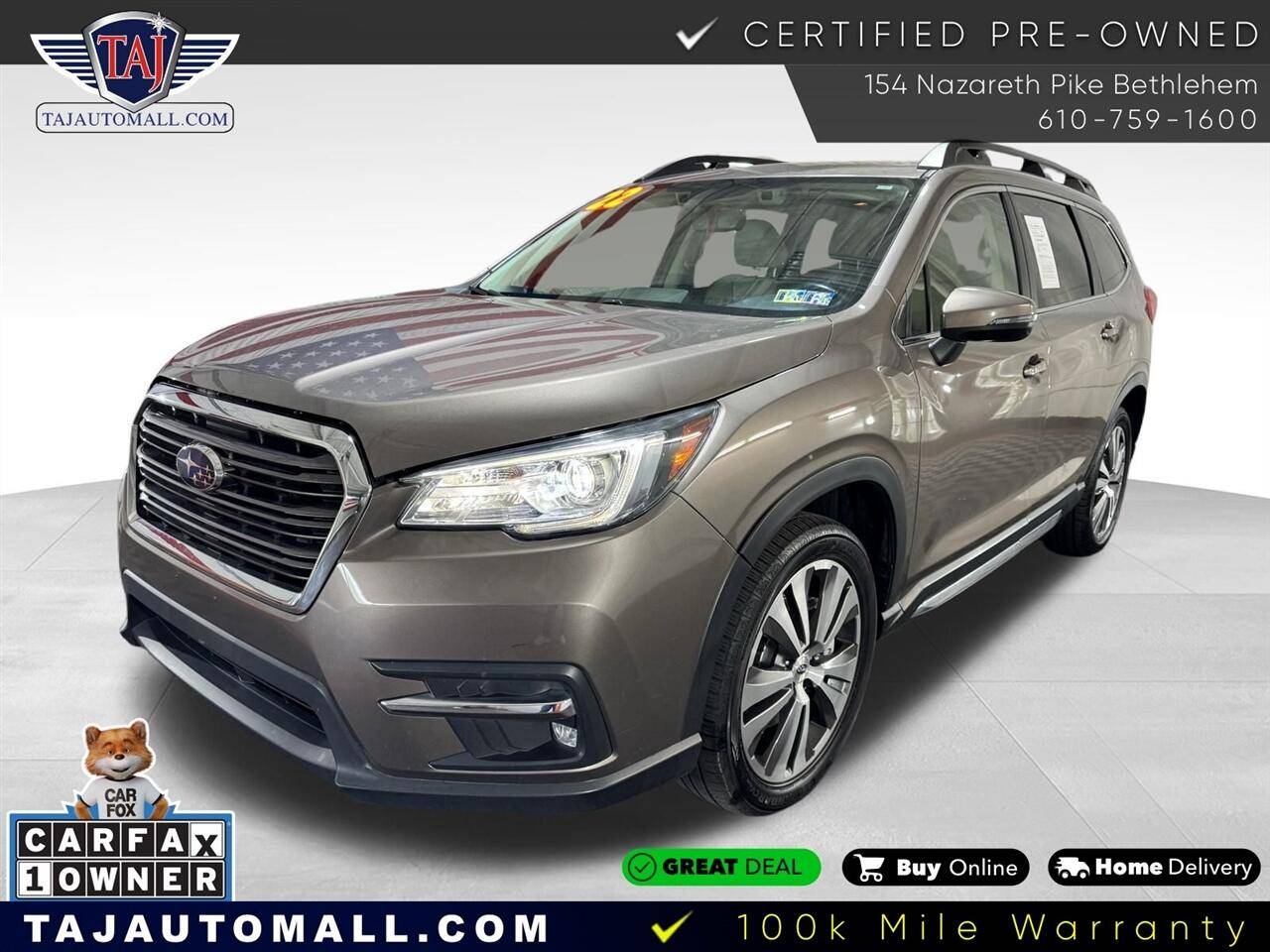 2022 Subaru Ascent Limited — SUV — 106,193 mi — Bethlehem, PA