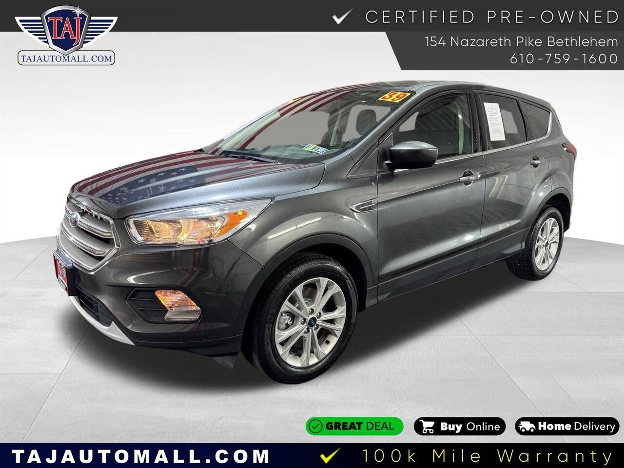 2019 Ford Escape SE — SUV — 39,285 mi — Bethlehem, PA