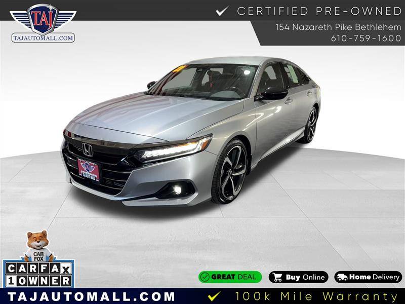 2021 Honda Accord Sport — Sedan — 129,258 mi — Bethlehem, PA