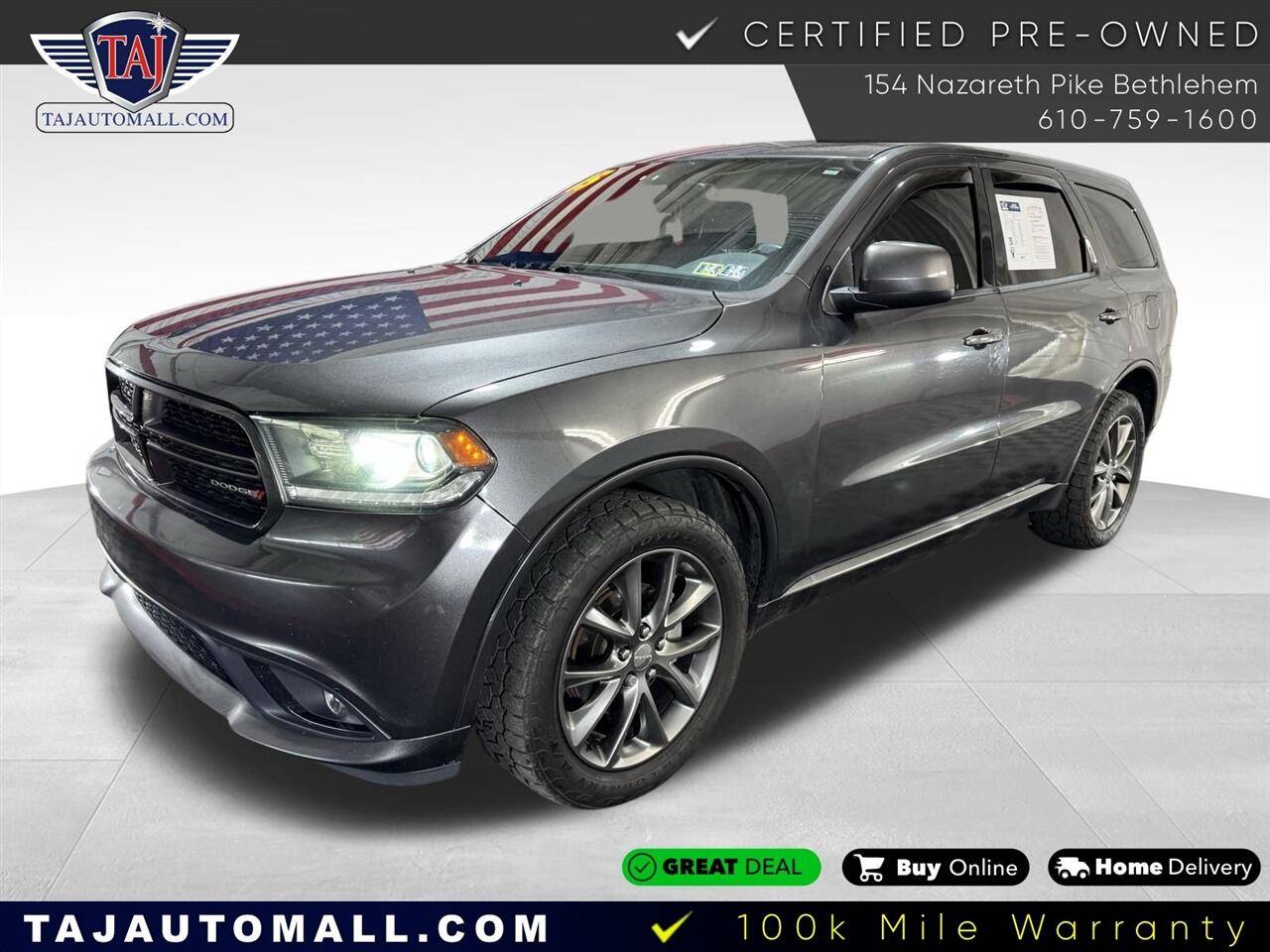 2015 Dodge Durango SXT — SUV — 179,975 mi — Bethlehem, PA