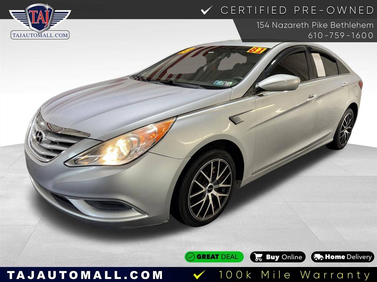2013 Hyundai Sonata GLS — Sedan — 80,768 mi — Bethlehem, PA