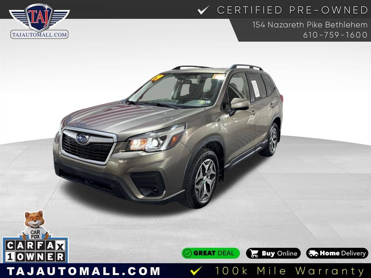 2019 Subaru Forester 2.5i Premium — SUV — 83,153 mi — Bethlehem, PA