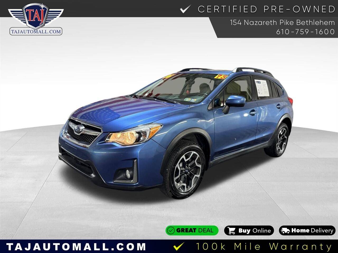 2016 Subaru Crosstrek Premium — SUV — 72,808 mi — Bethlehem, PA