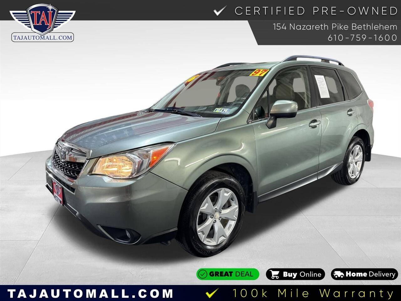 2016 Subaru Forester 2.5i Limited — SUV — 96,612 mi — Bethlehem, PA