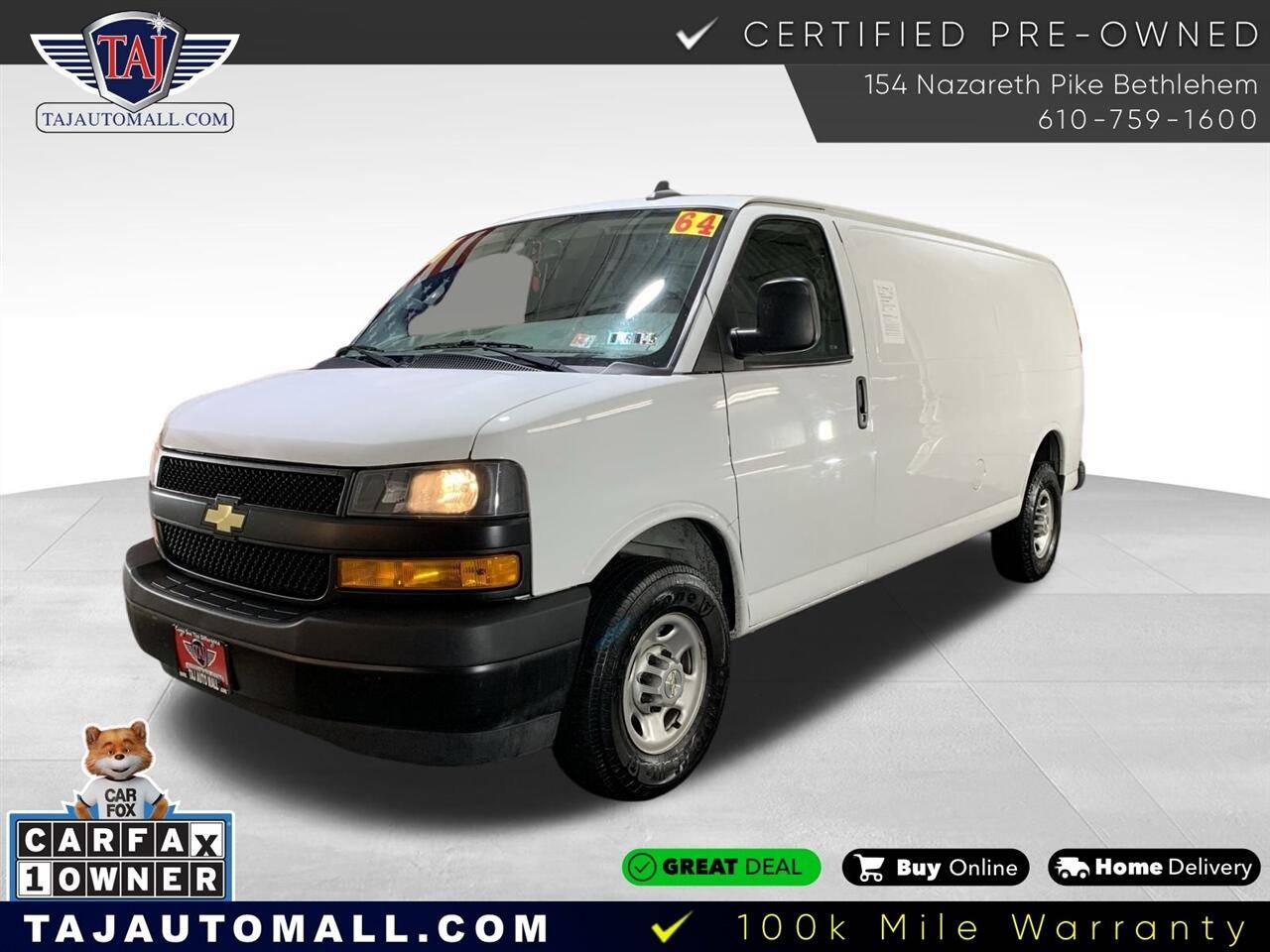 2021 Chevrolet Express Cargo Van Base — Cargo Van — 64,252 mi — Bethlehem, PA