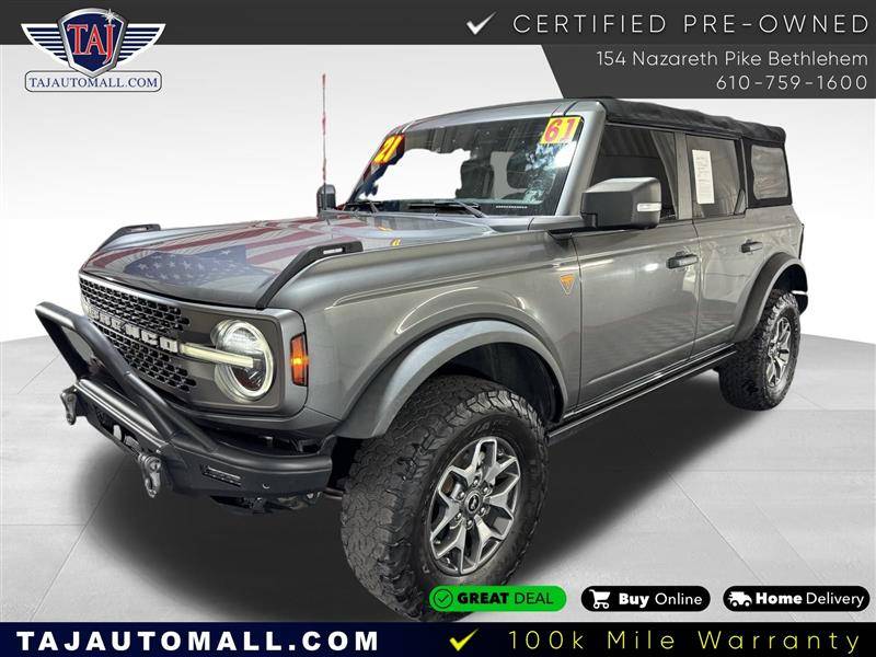 2021 Ford Bronco Base — SUV — 61,157 mi — Bethlehem, PA