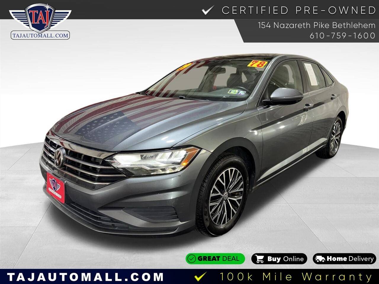 2019 Volkswagen Jetta S — Sedan — 78,243 mi — Bethlehem, PA