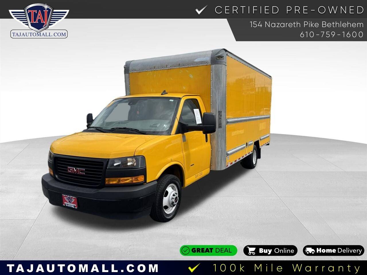 2021 GMC Savana Commercial Cutaway 3500 — Chassis Cab Truck — 100,634 mi — Bethlehem, PA