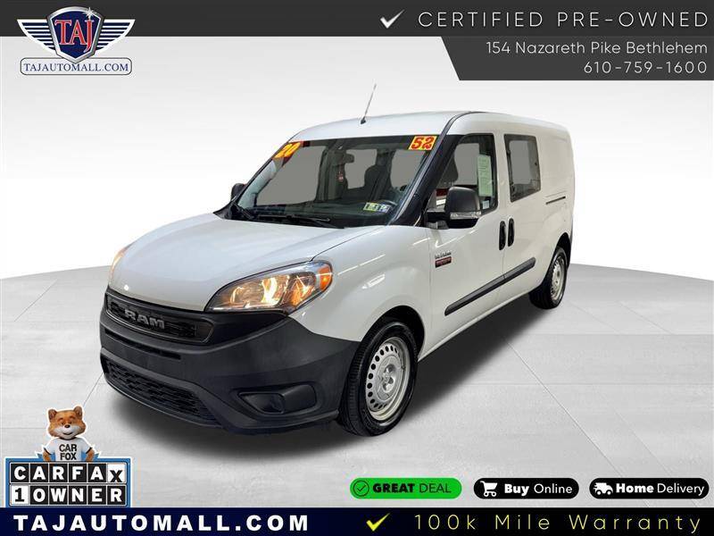 2020 Ram ProMaster City Cargo Van Tradesman — Cargo Van — 52,207 mi — Bethlehem, PA