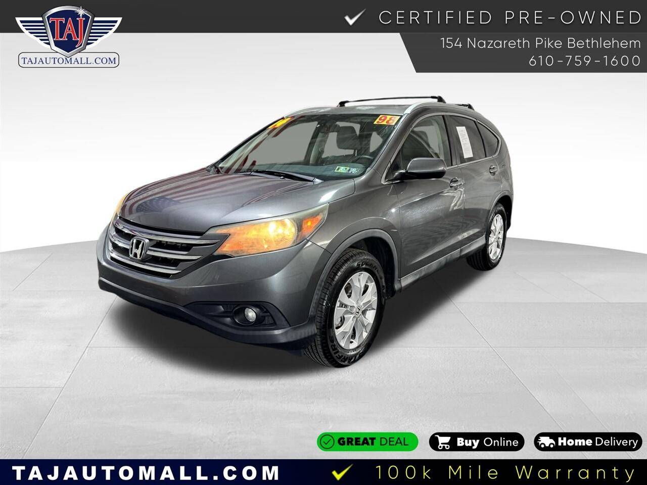 2014 Honda CR-V EX-L — SUV — 97,767 mi — Bethlehem, PA