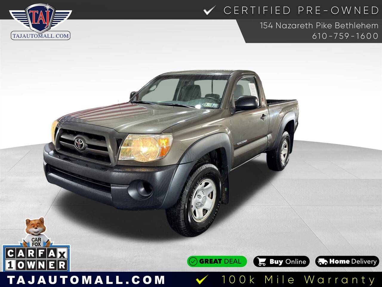 2009 Toyota Tacoma Base — Pickup Truck — 45,156 mi — Bethlehem, PA