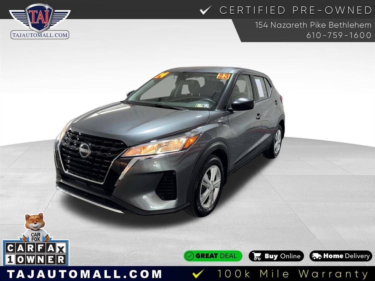 2024 Nissan Kicks S — SUV — 23,361 mi — Bethlehem, PA