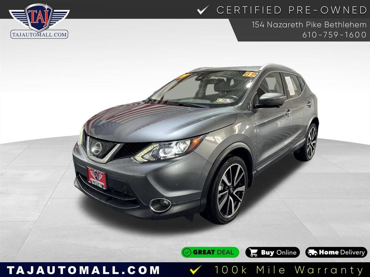 2019 Nissan Rogue Sport SL — SUV — 69,263 mi — Bethlehem, PA