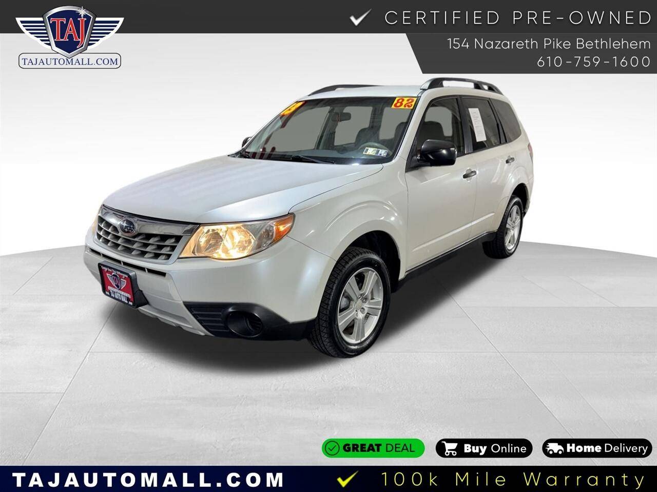 2013 Subaru Forester 2.5X — SUV — 81,949 mi — Bethlehem, PA