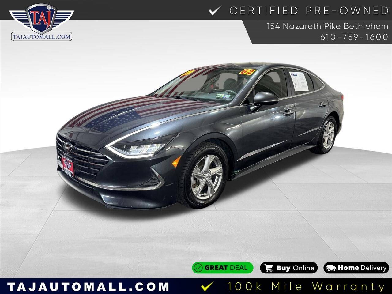 2020 Hyundai Sonata SE — Sedan — 61,709 mi — Bethlehem, PA