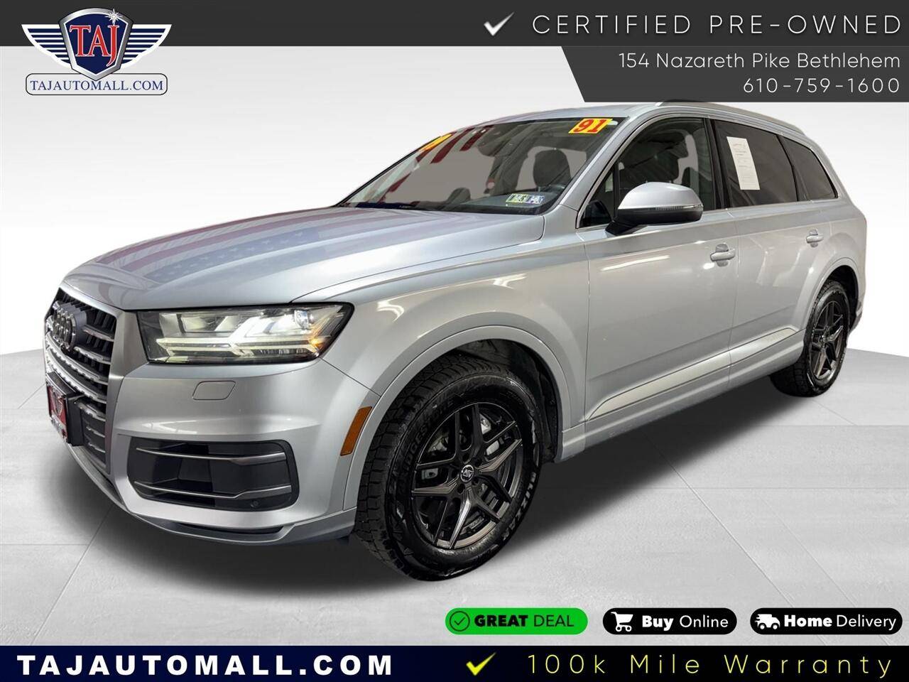 2019 Audi Q7 Premium Plus — SUV — 90,949 mi — Bethlehem, PA