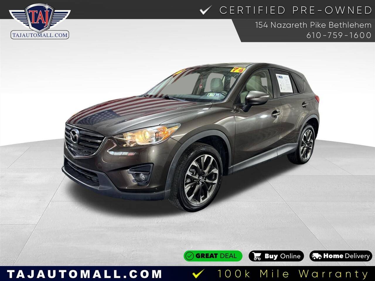2016 Mazda CX-5 Grand Touring — SUV — 74,217 mi — Bethlehem, PA