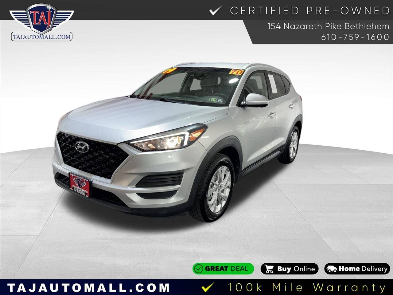 2019 Hyundai Tucson Value — SUV — 69,597 mi — Bethlehem, PA