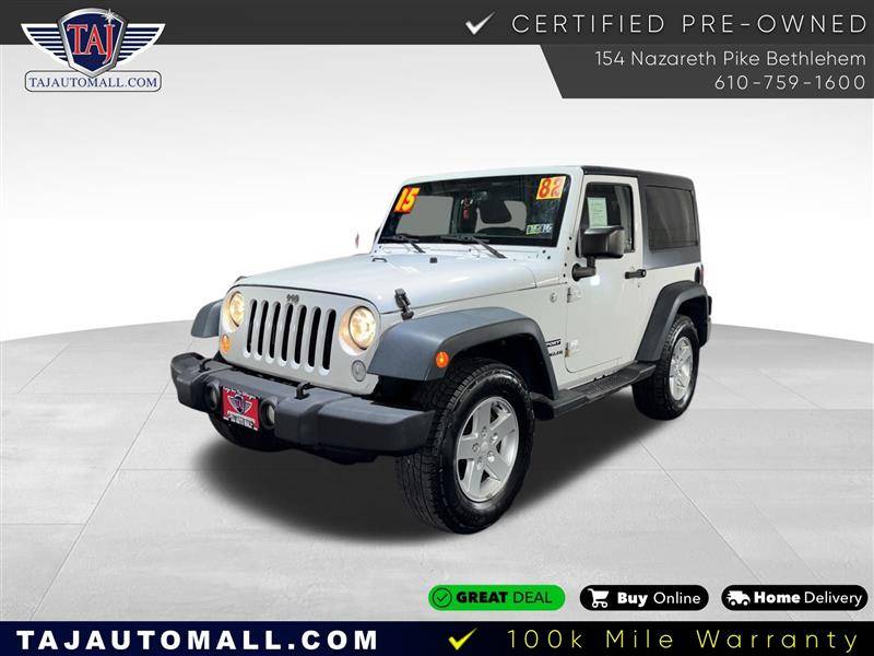 2015 Jeep Wrangler Sport — SUV — 82,632 mi — Bethlehem, PA