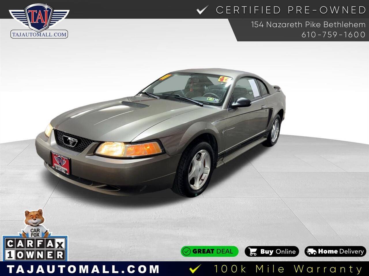 2001 Ford Mustang Base — Coupe — 44,093 mi — Bethlehem, PA