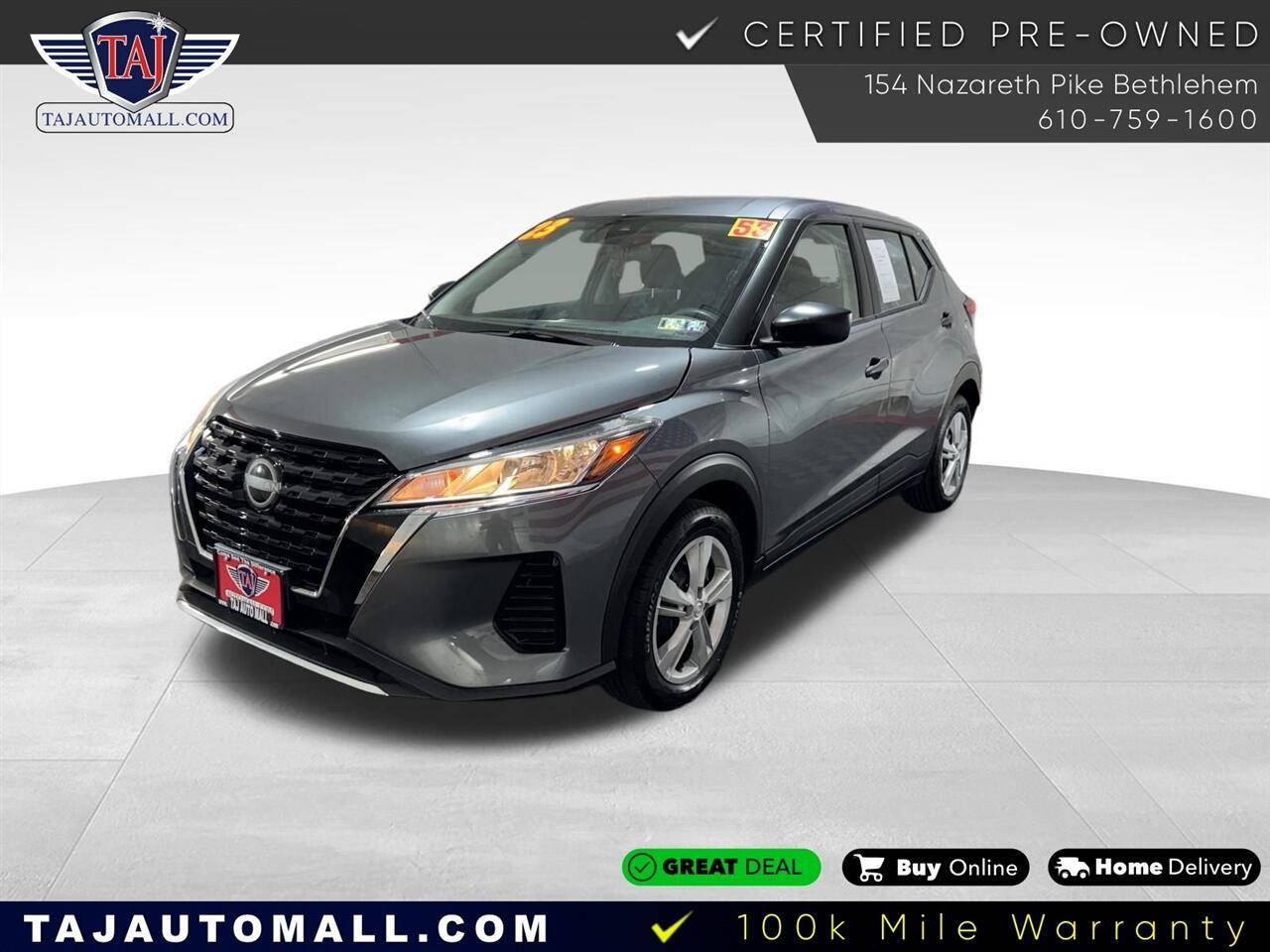 2023 Nissan Kicks S — SUV — 52,934 mi — Bethlehem, PA