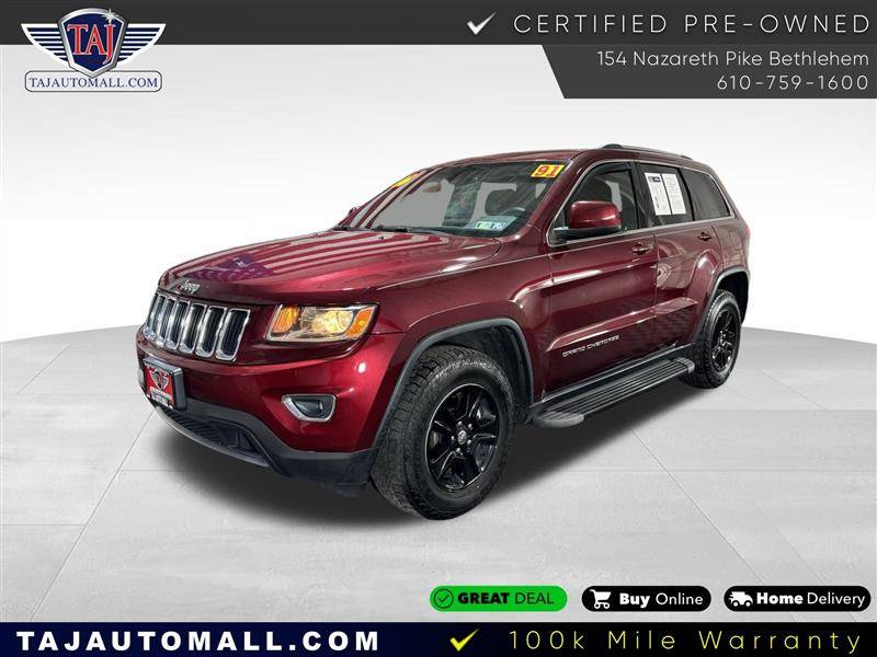 2016 Jeep Grand Cherokee Laredo — SUV — 91,278 mi — Bethlehem, PA