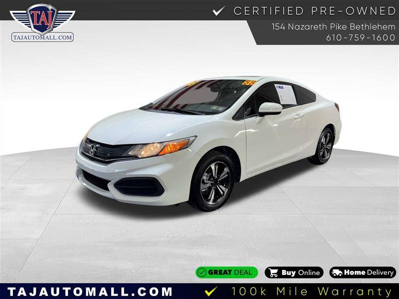 2015 Honda Civic EX — Coupe — 55,029 mi — Bethlehem, PA