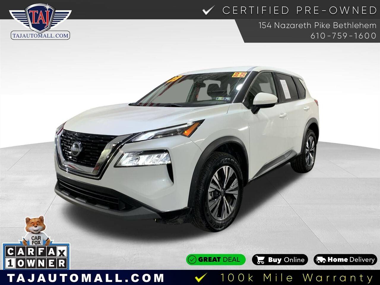 2023 Nissan Rogue SV — SUV — 25,456 mi — Bethlehem, PA