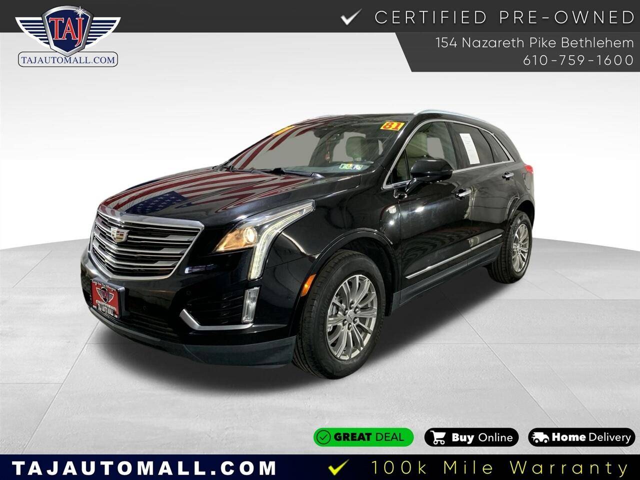 2017 Cadillac XT5 Luxury — SUV — 81,167 mi — Bethlehem, PA
